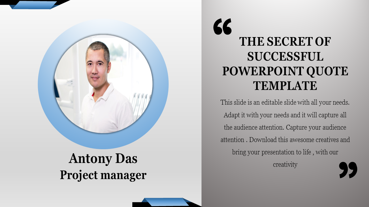powerpoint quote template-The Secret of Successful POWERPOINT QUOTE TEMPLATE